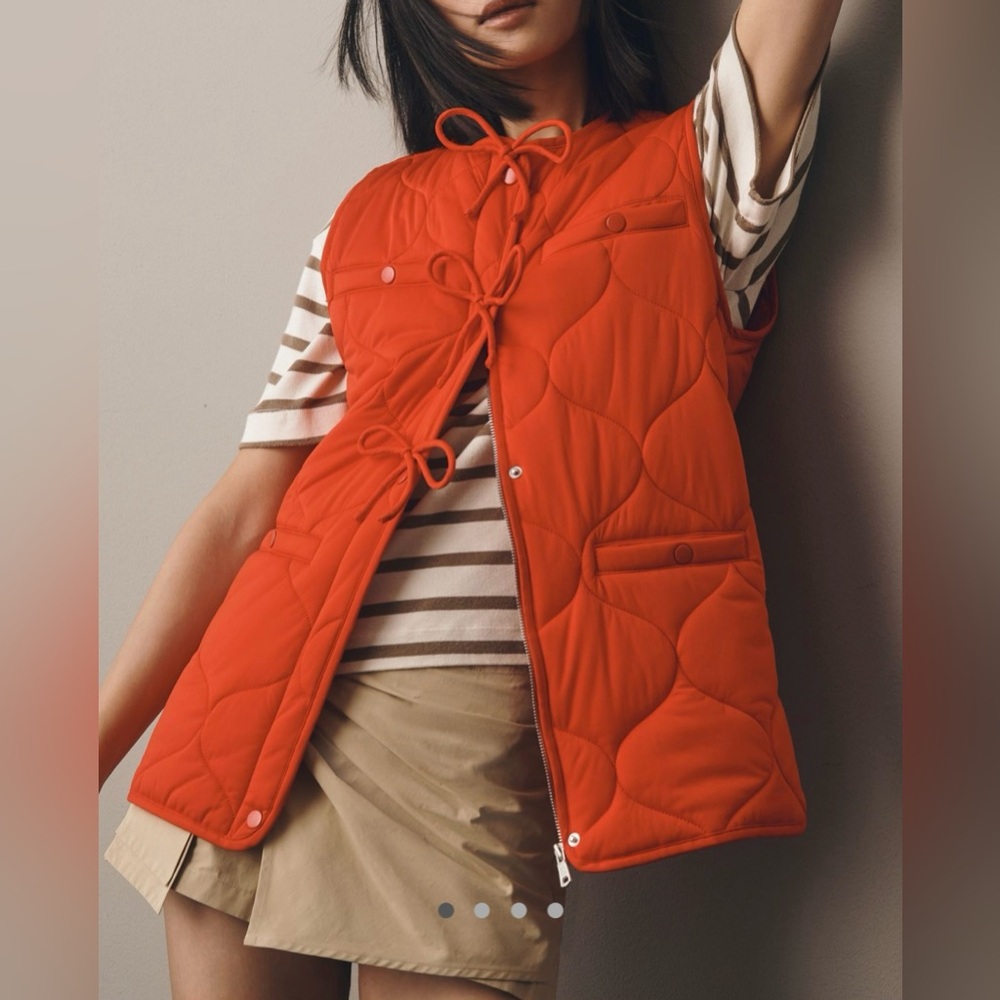 Anthropologie Avec Les Filles Quilted Vest NWT!